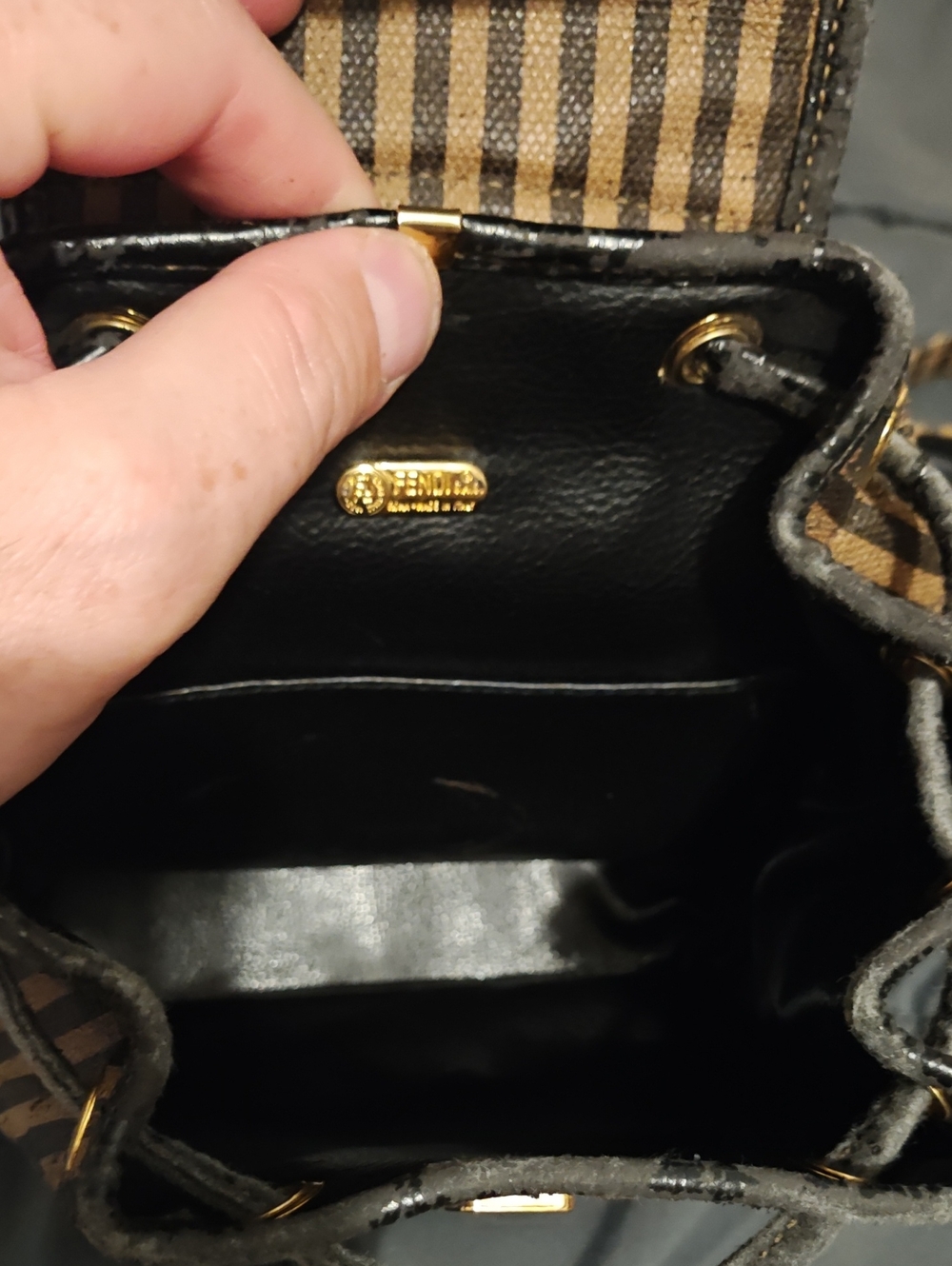 Authentic Fendi Small Backpack READ - Picture 3 of 5